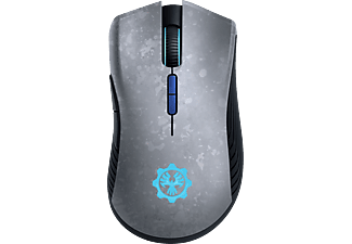 RAZER Mamba Gears 5 Edition - Gaming- Maus, Kabellos, Optisch mit Laserdioden, 16000 DPI, Grau/Schwarz