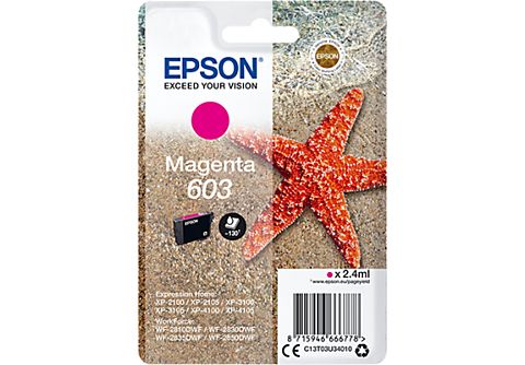 EPSON Cartouche d'encre 603 Magenta (C13T03U34020)