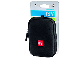 Funda cámara - ISY IPB 1000, Para cámara, Universal, Neopreno, Negro