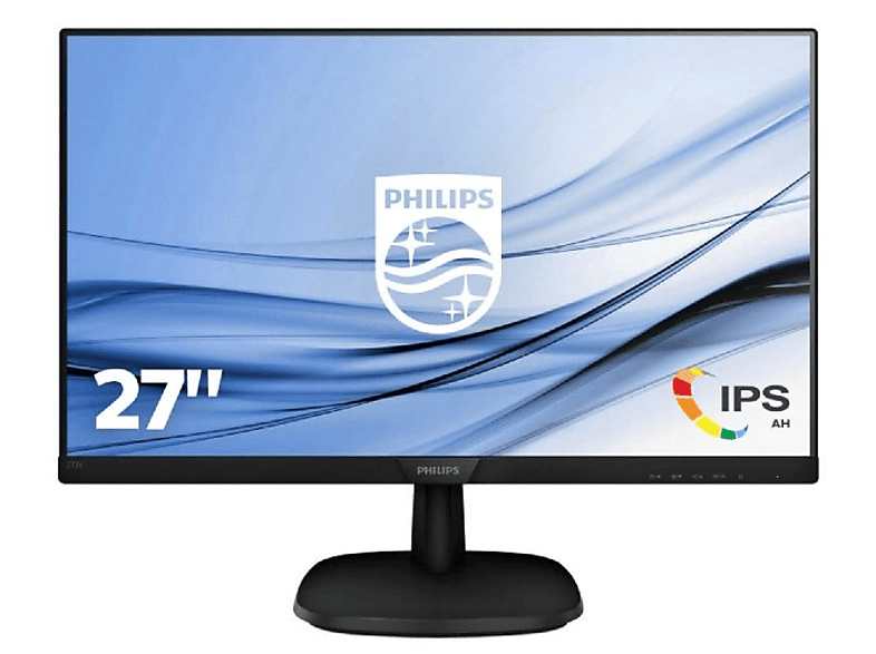 Monitor - Philips 273V7QDAB/0, 27", IPS, Full HD, 1920 x 1080, 5 ms, HDMI, White LED, Negro