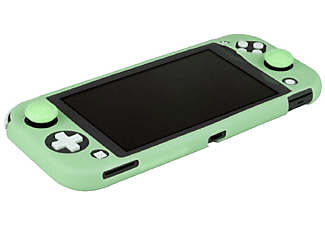 Funda + grips - FR-TEC  Full Body, Para Nintendo Switch Lite, Silicona, Brilla en la oscuridad, Verde