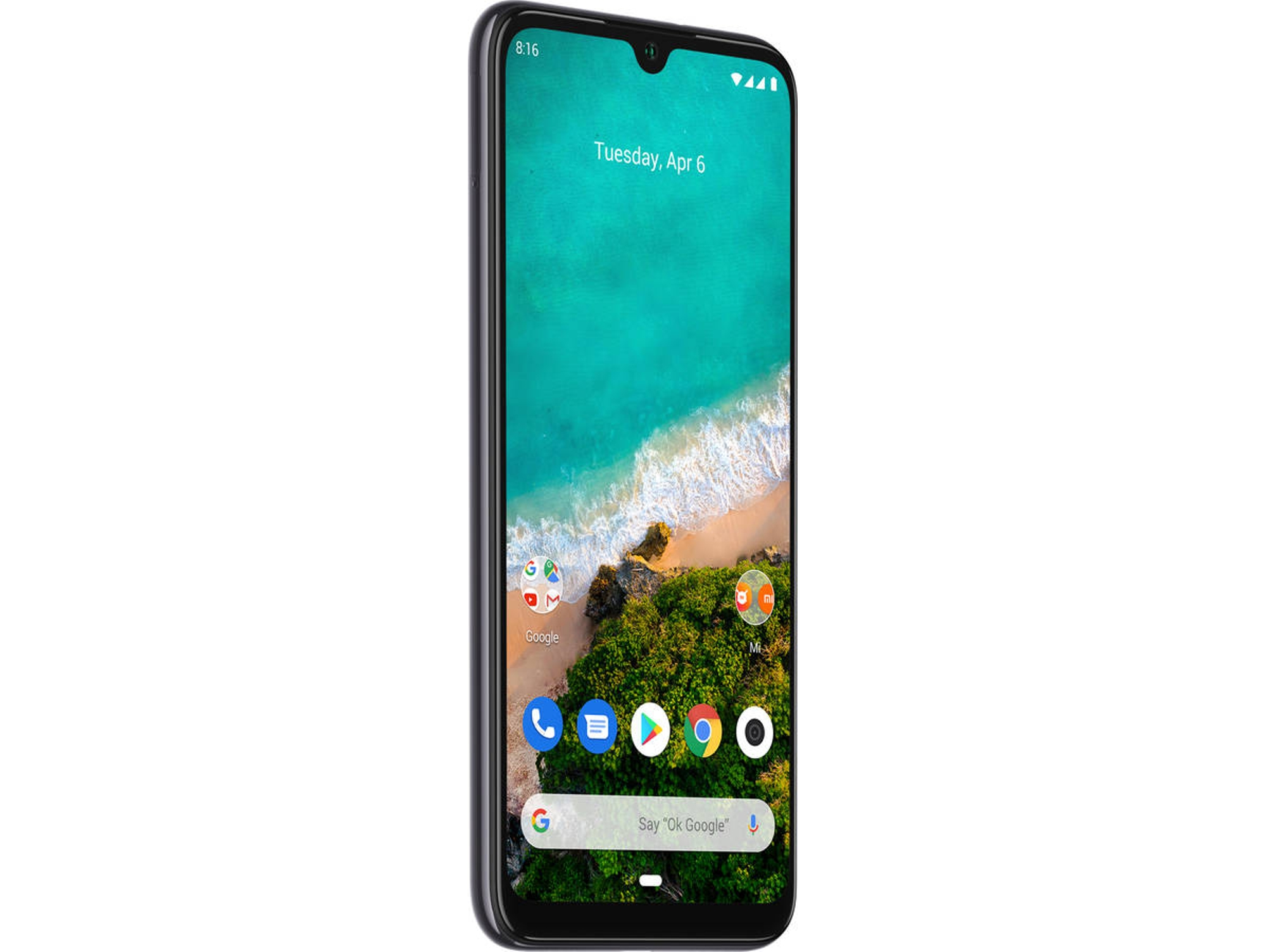 Xiaomi Mi A3, Gris, 128 GB, 4 GB RAM, 6.09" HD+, Snapdragon 665, 4030 mAh, Android