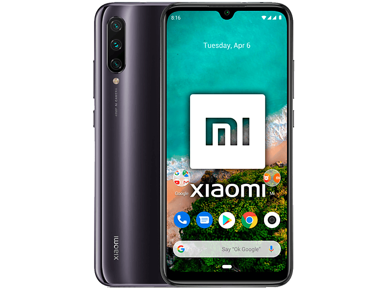 Xiaomi Mi A3 128 Go Noir - Smartphone Android 4 Go RAM - Occasion