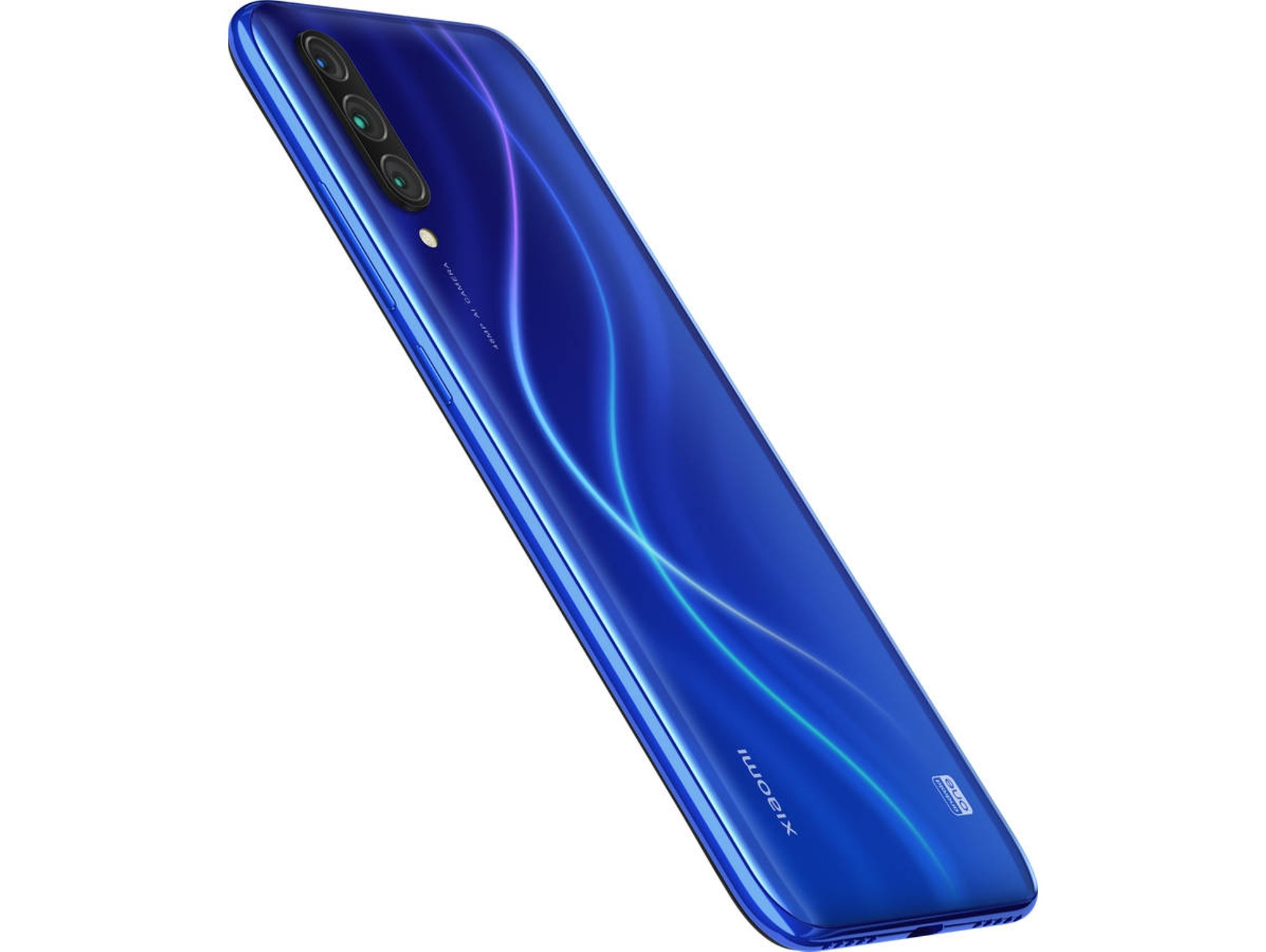 Móvil - Xiaomi Mi A3, Azul, 128 GB, 4 GB RAM, 6.09" HD+, Snapdragon 665, 4030 mAh, Android