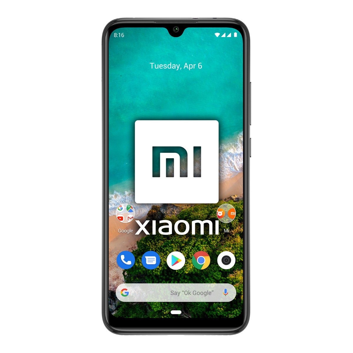 Xiaomi Mi A3, Gris, 128 GB, 4 GB RAM, 6.09" HD+, Snapdragon 665, 4030 mAh, Android