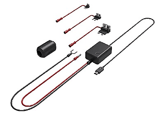 Kit cableado  - Kenwood CA-DR1030, Compatible con DRV-A100, DRV-A201, DRV-A301W, DRV-A501W, DRV-A601W, Negro