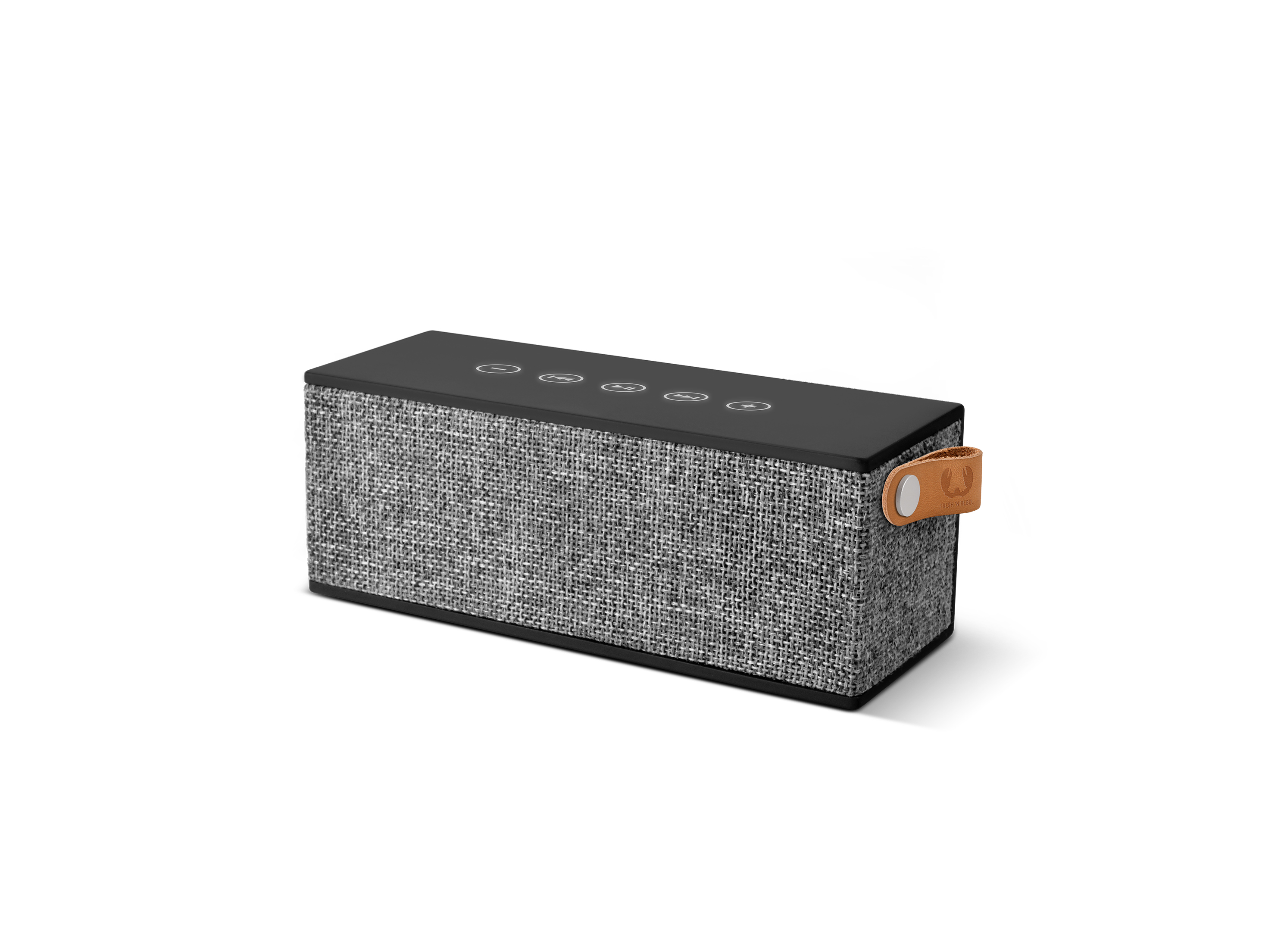 FRESH´N REBEL Rockbox Brick Fabriq Edition Bluetooth Lautsprecher (1RB3000CC), concrete