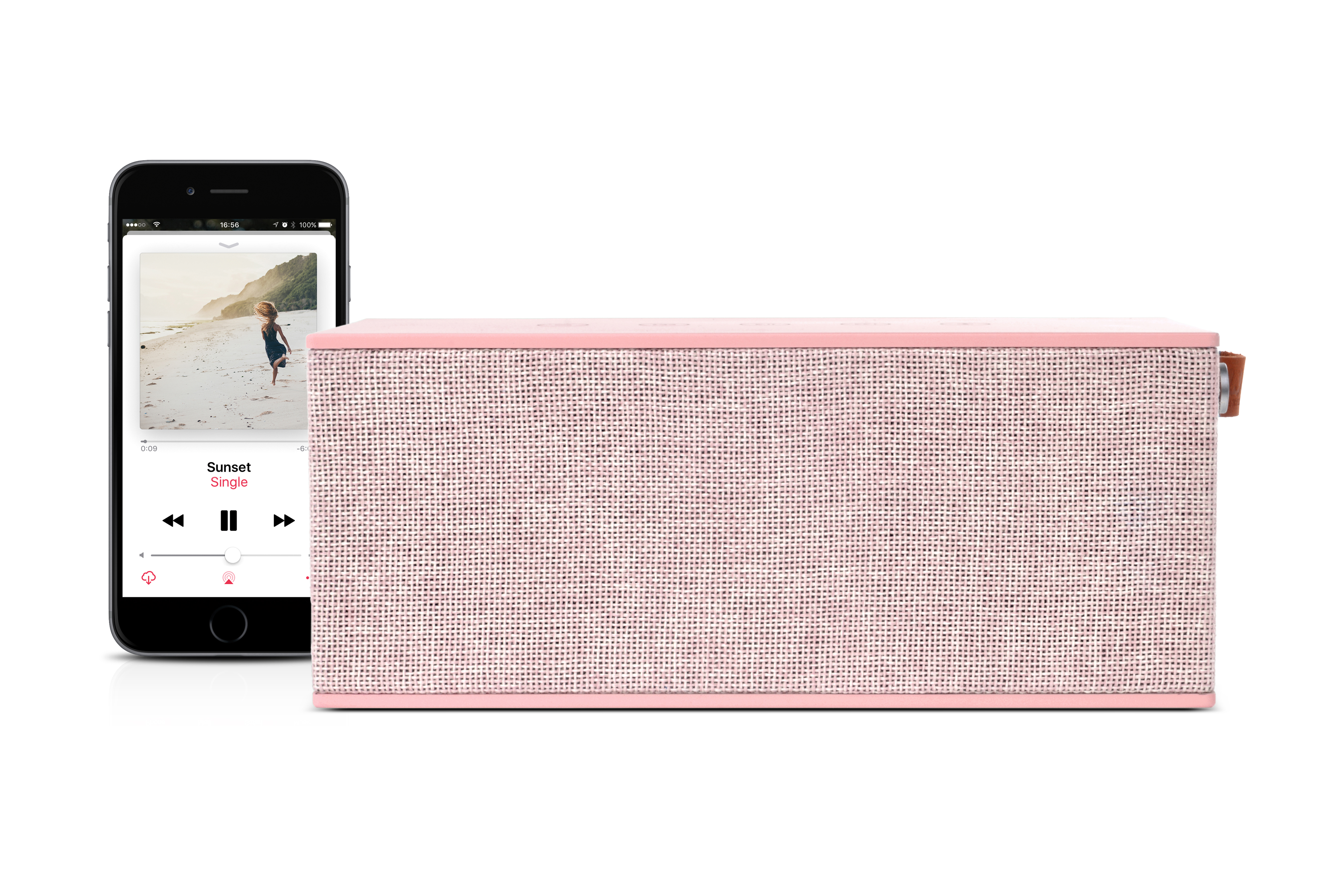 FRESH ‘N REBEL Rockbox Brick XL Bluetooth Lautsprecher, Cupcake