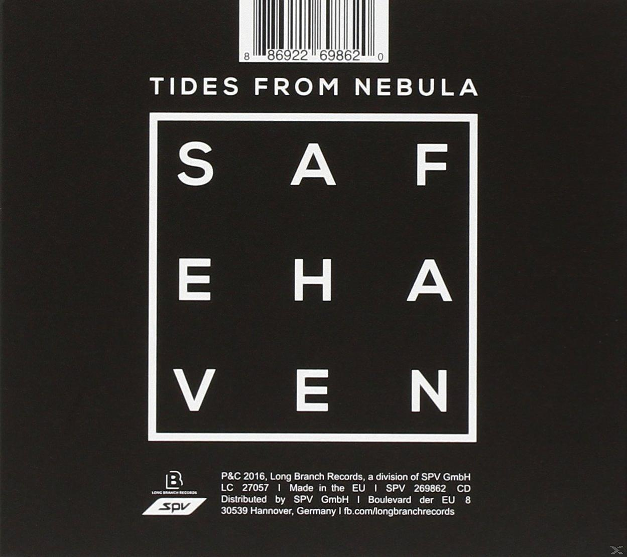 Rückseite einer CD von Tides From Nebula mit Text und einem Barcode.