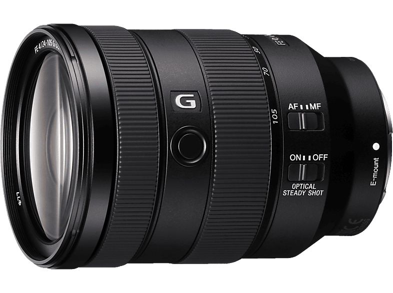 SONY FE 24-105mm F4 G OSS | Zoomobjektiv(Sony E-Mount, Vollformat