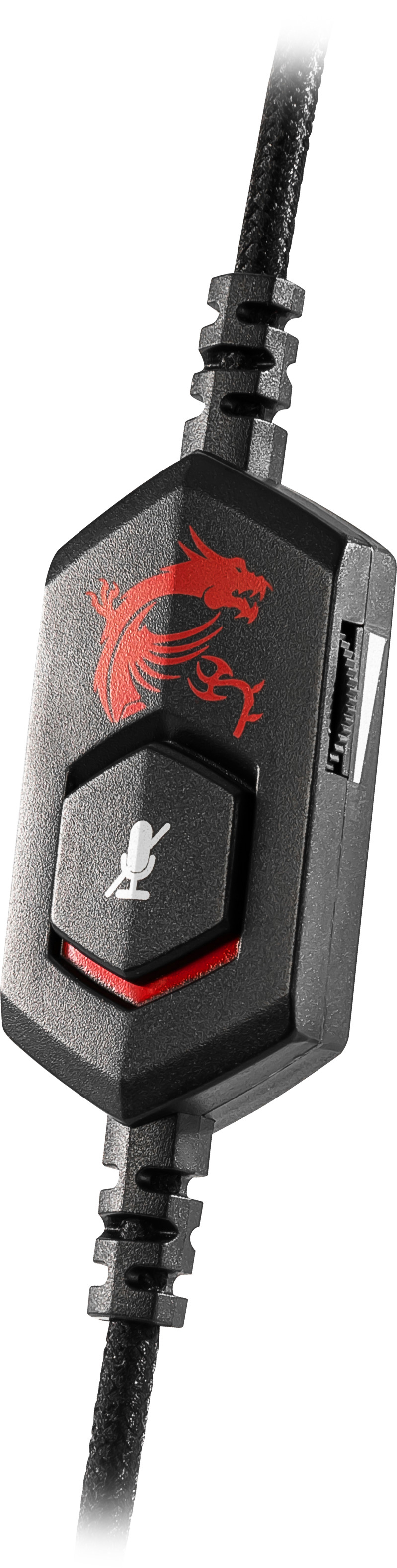 MSI GH30, Over-ear Gaming Headset Schwarz/ Rot