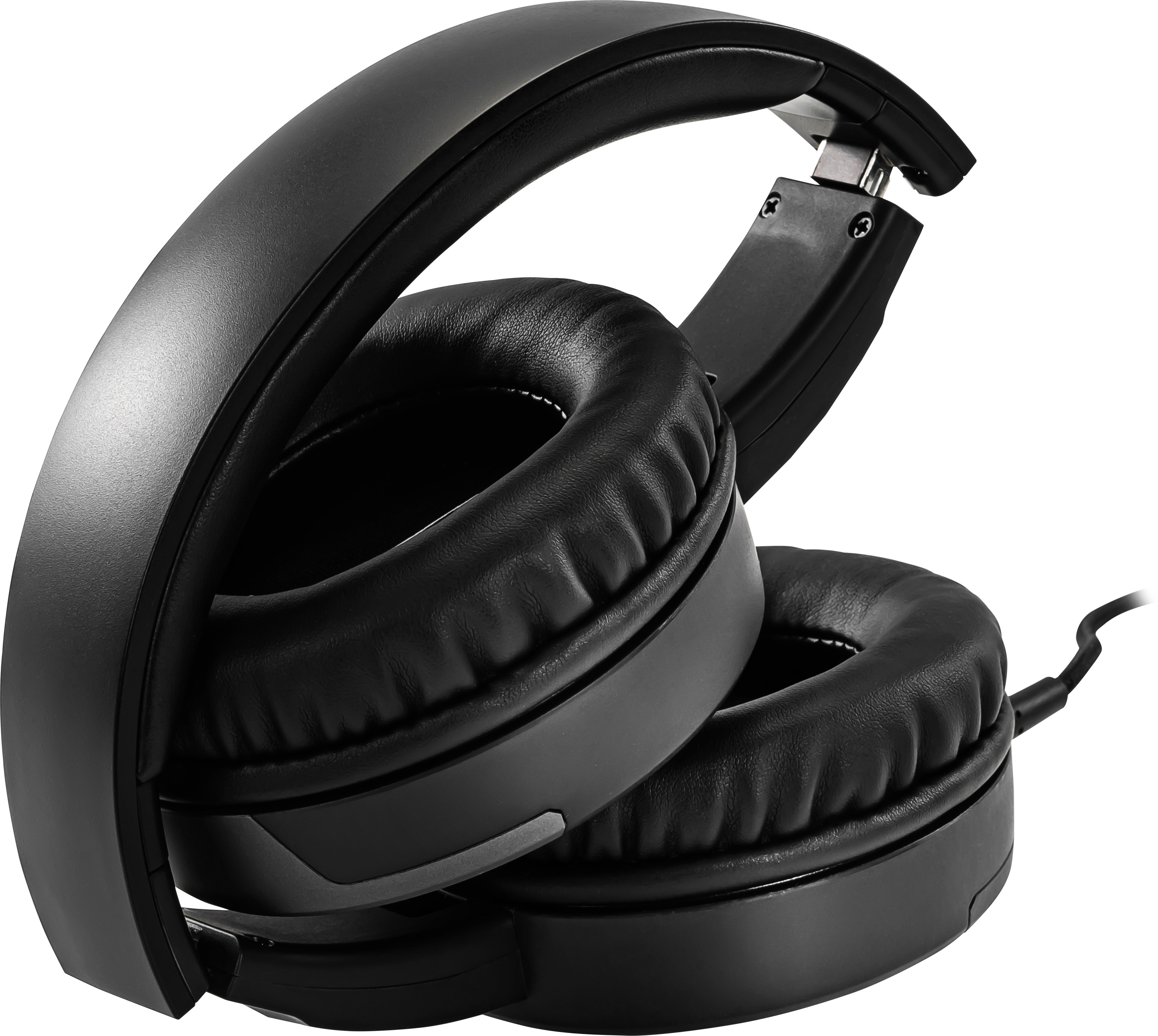 MSI GH30, Over-ear Rot Schwarz/ Headset Gaming