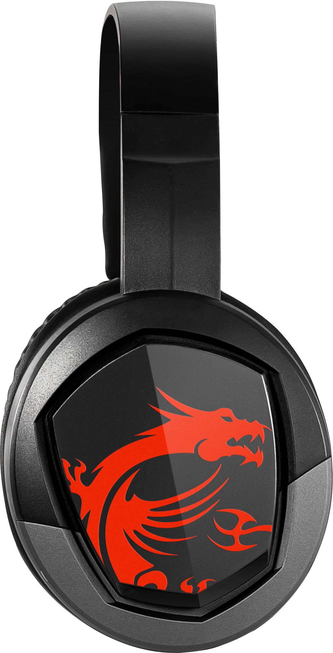 MSI GH30, Over-ear Gaming Headset Schwarz/ Rot