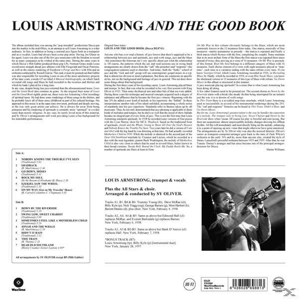 Vinyl lemez hátulja szöveggel. A szöveg az album dalait írja le. A kép fekete-fehér.