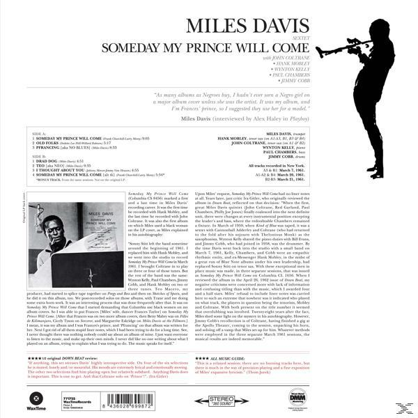 Miles Davis album borítója John Coltrane-nel, fehér háttérrel.