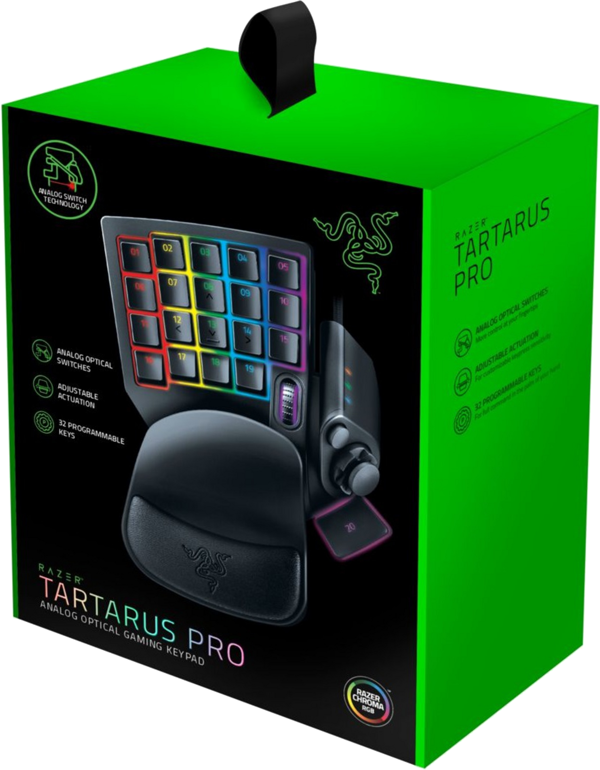 RAZER Tartarus Pro - Tastiera da gioco, Wired, Others, Nero