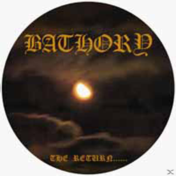 Album borító: Batlord holddal és felhőkkel, kör alakú dizájn.