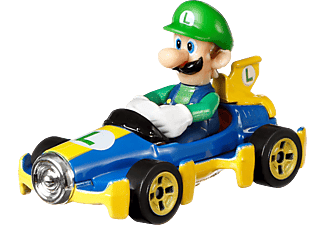 HOT WHEELS Mario Kart Replica 1:64 Die-Cast Luigi Spielfigur Mehrfarbig