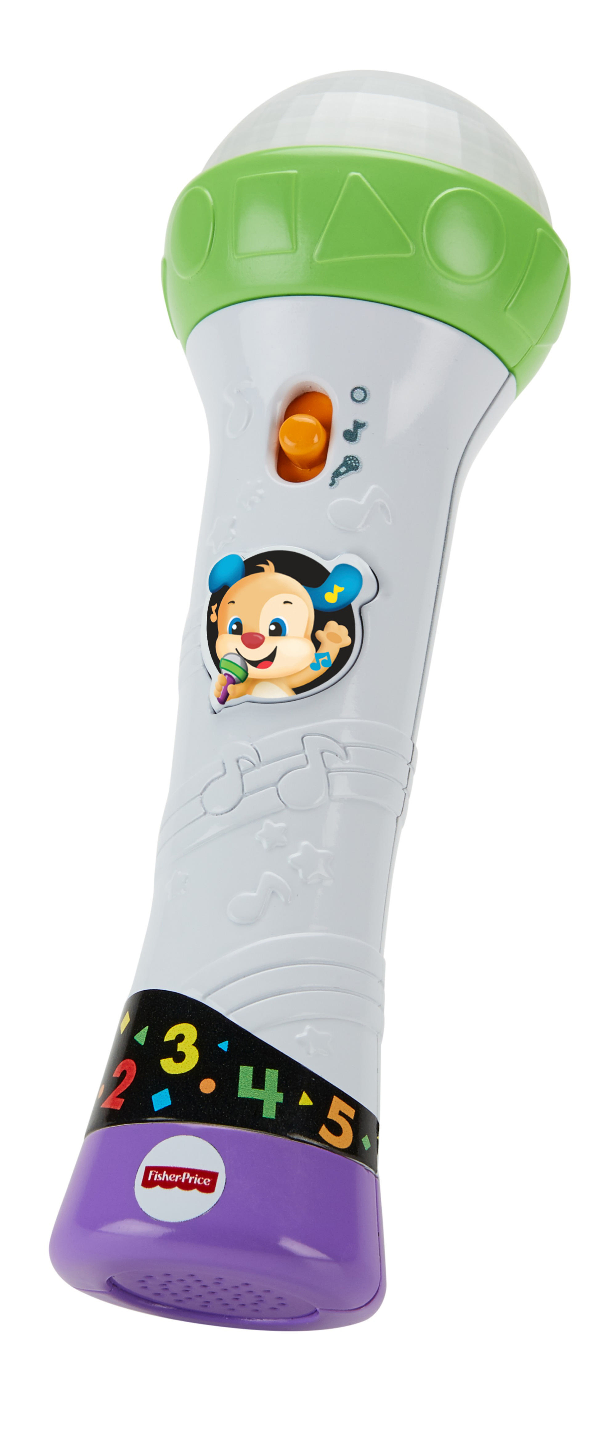 FISHER PRICE Lernspaß Mikrofon, Baby-Spielzeug, Kinder Mikrofon Lernspielzeug Mehrfarbig