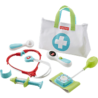 FISHER PRICE Arzttasche (7 Teile), Kinder-Spielzeug Kinder Arztkoffer Mehrfarbig