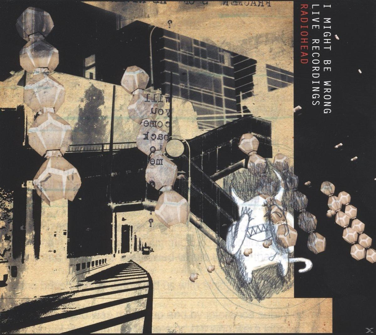 Albumcover-Kunst. Eine Zeichnung eines Wesens mit komplexem geometrischen Hintergrund und Text.