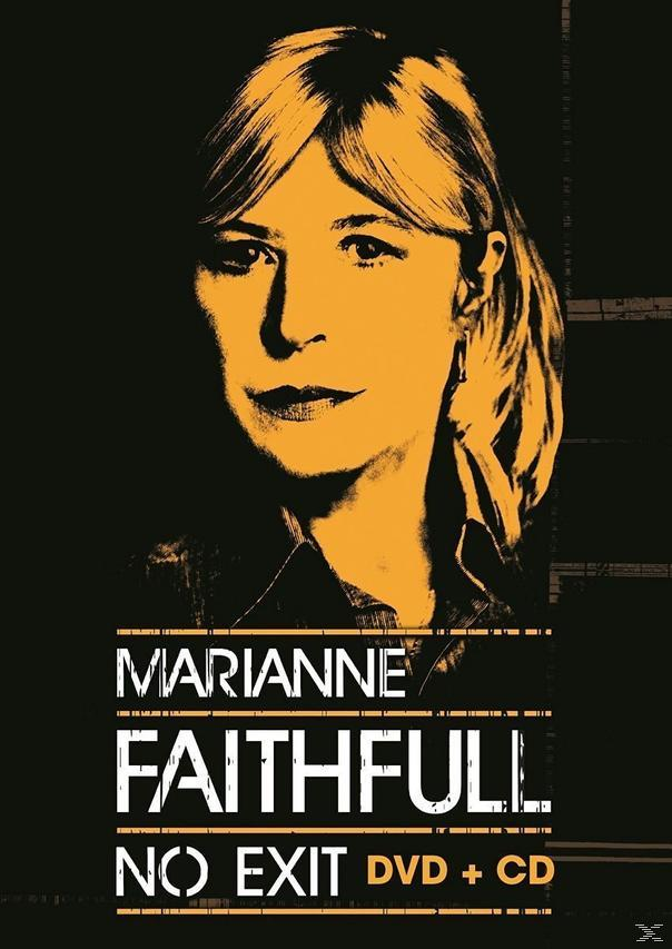 Album borító: Marianne Faithfull portréja az album címével, DVD+CD.