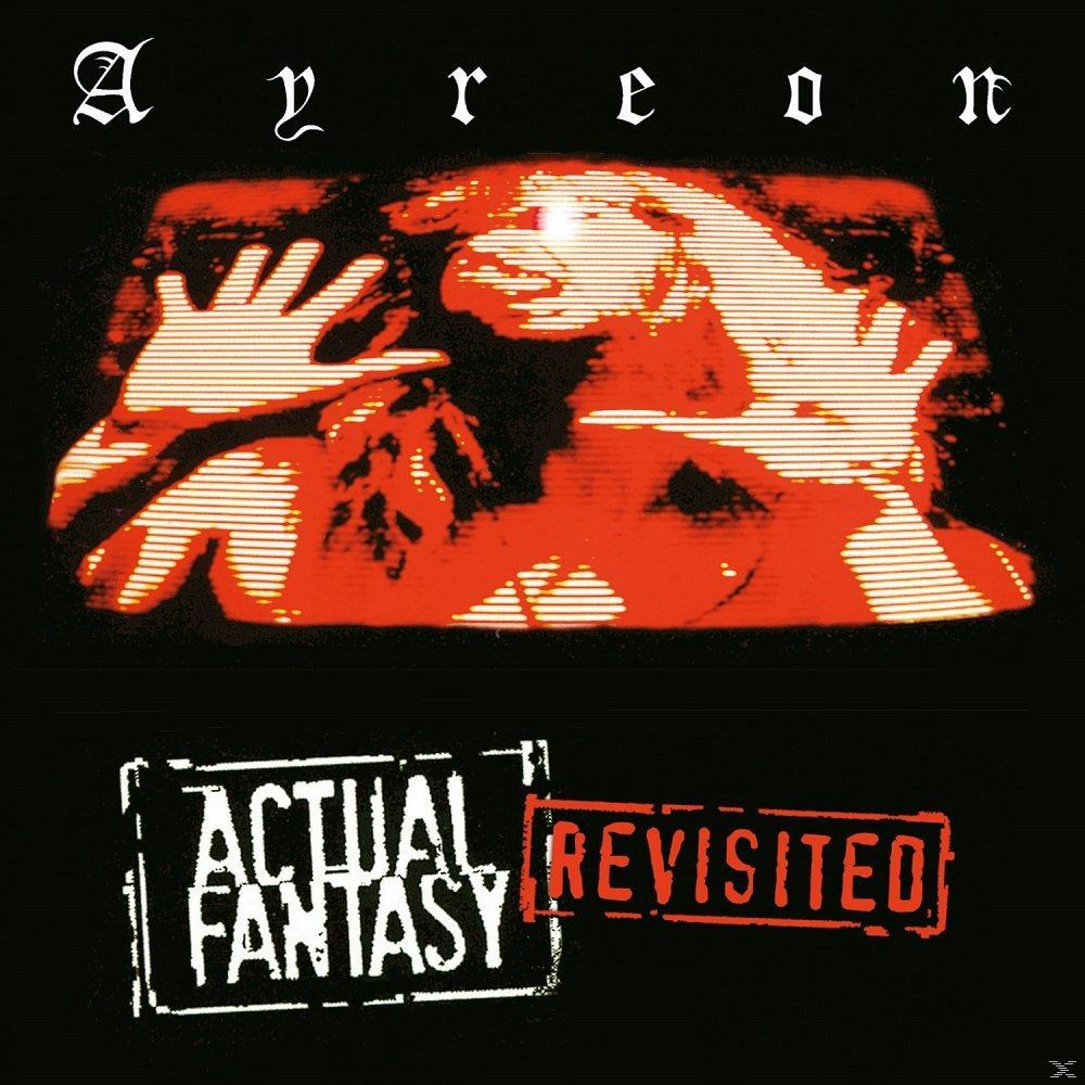 Album borító piros és fekete tónusokkal. A kezek úgy tűnik, hogy egy képernyőnek nyomódnak. „Actual Fantasy Revisited“.