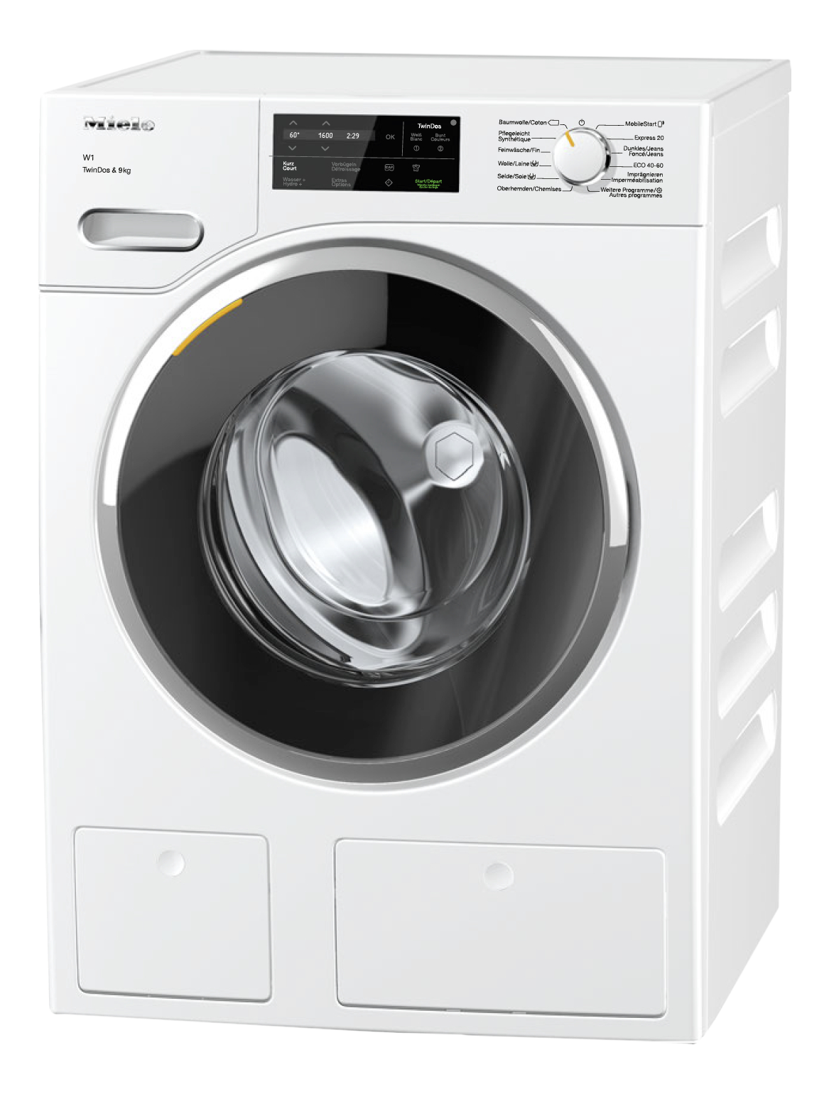 MIELE WWG 700-60 CH - Machine à laver - (9 kg, Blanc)