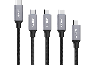 AUKEY CB-CMD2 - Câble USB (Noir/Gris)