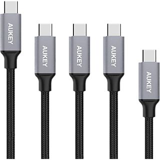 AUKEY CB-CMD2 - Câble USB (Noir/Gris)