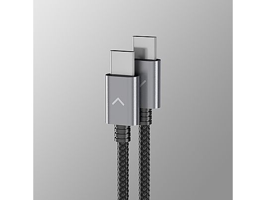 FIIO LT-TC1 - USB Kabel (Schwarz/Grau)