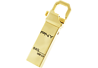 PNY Hook 3.0 - Chiavetta USB  (64 GB, Oro)