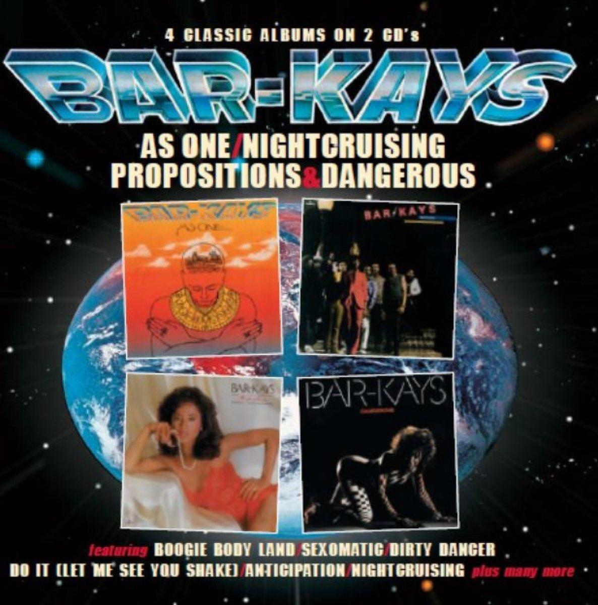 Album borító négy különböző borítóval. Szöveg: BAR-KAYS.