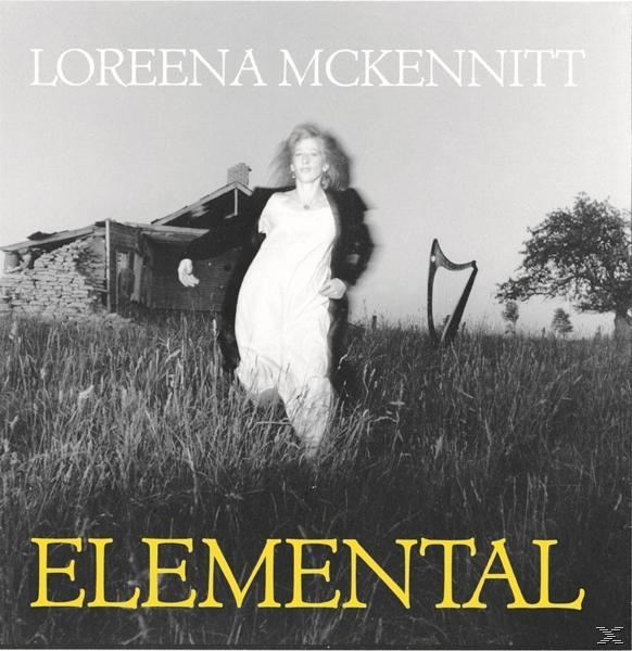 Album borító: nő fut egy ház előtt. Szöveg: Loreena McKennitt, Elemental.