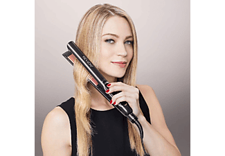 Plancha de pelo | Revlon RVST2175E, 235ºC, 30 Configuraciones, 10s, Negro