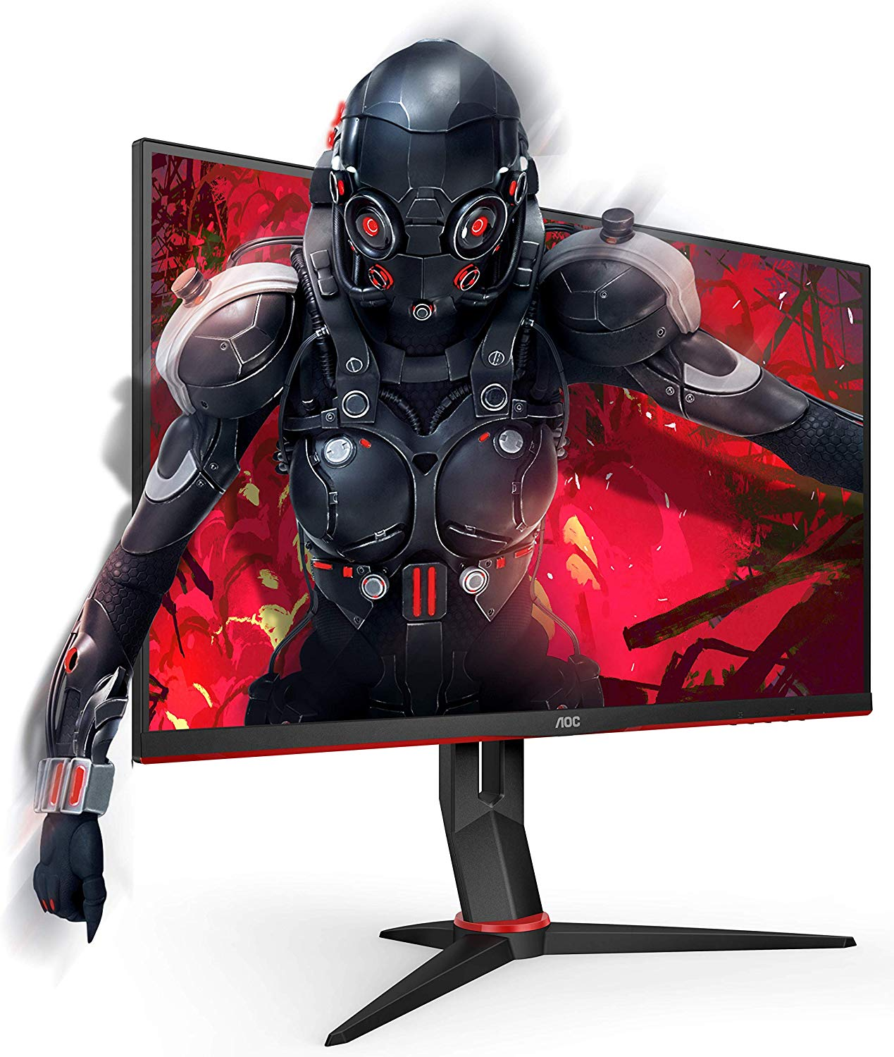 Monitor Gaming Aoc 24g2ubk 24 ips 1ms amd freesync 144hzflic negro 24g2u led fullhd 144hz freessync premium 1920x1080 250 cdm dsub hdmix2 displayport 1x1.2 23.8 plana mate 605 1 6045 238 144 1920 1080