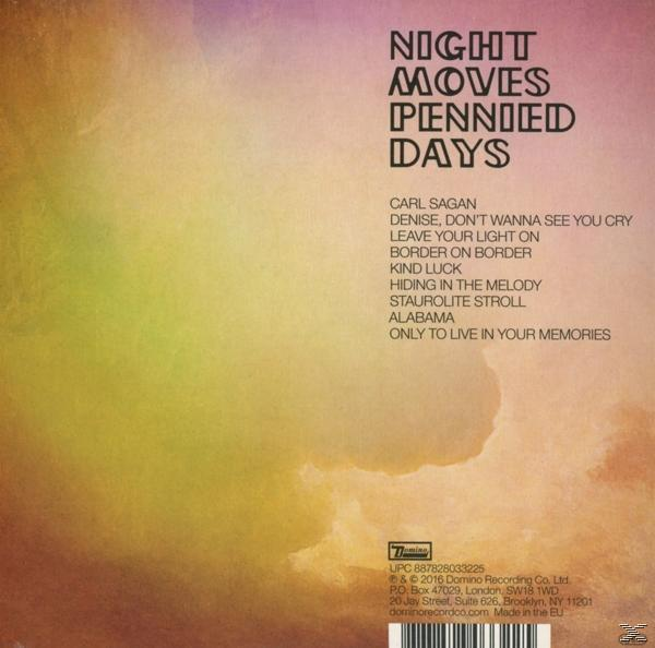 Night Moves - Pennied Days  - (CD)