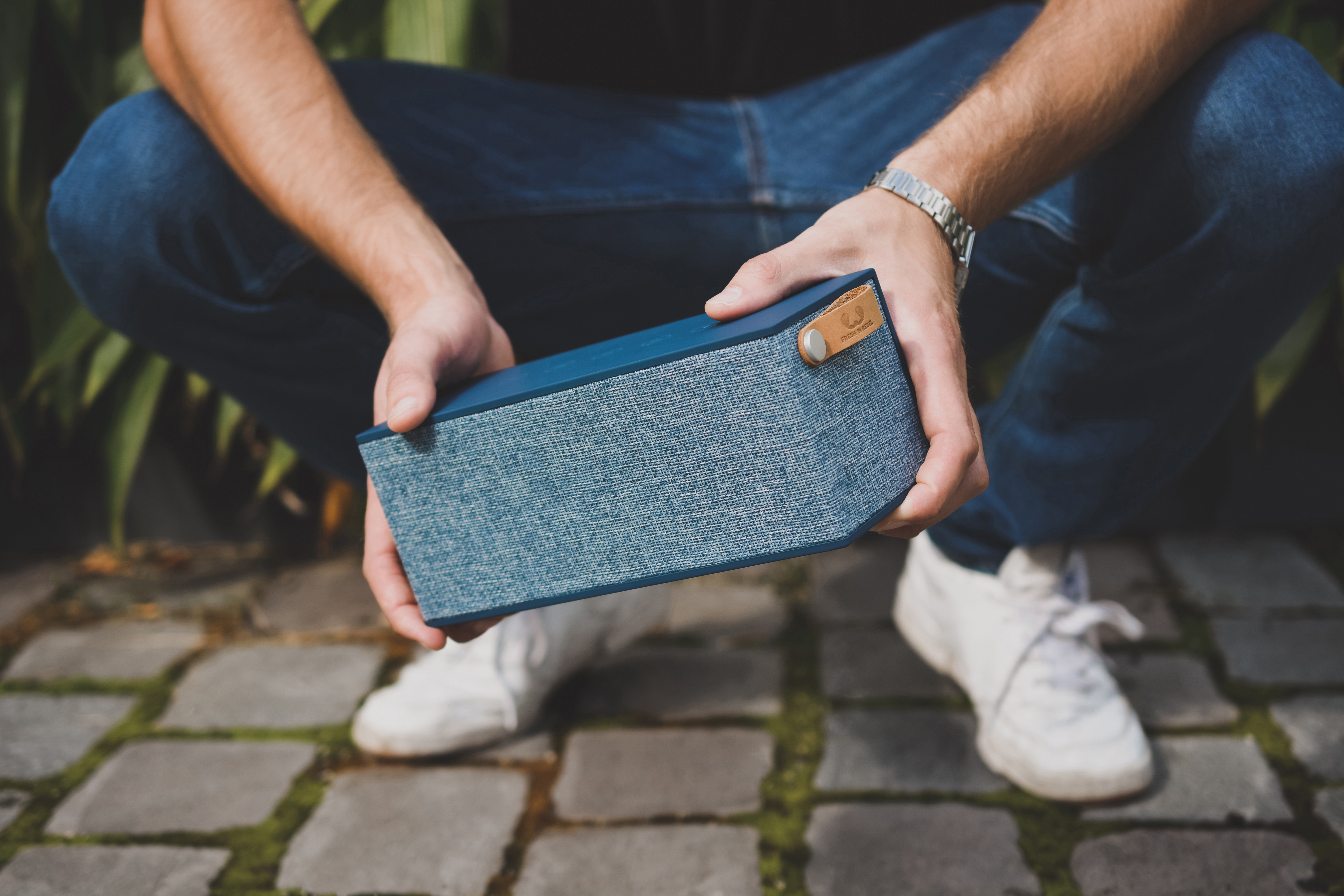 FRESH ‘N REBEL Rockbox Brick XL Bluetooth Lautsprecher, Indigo