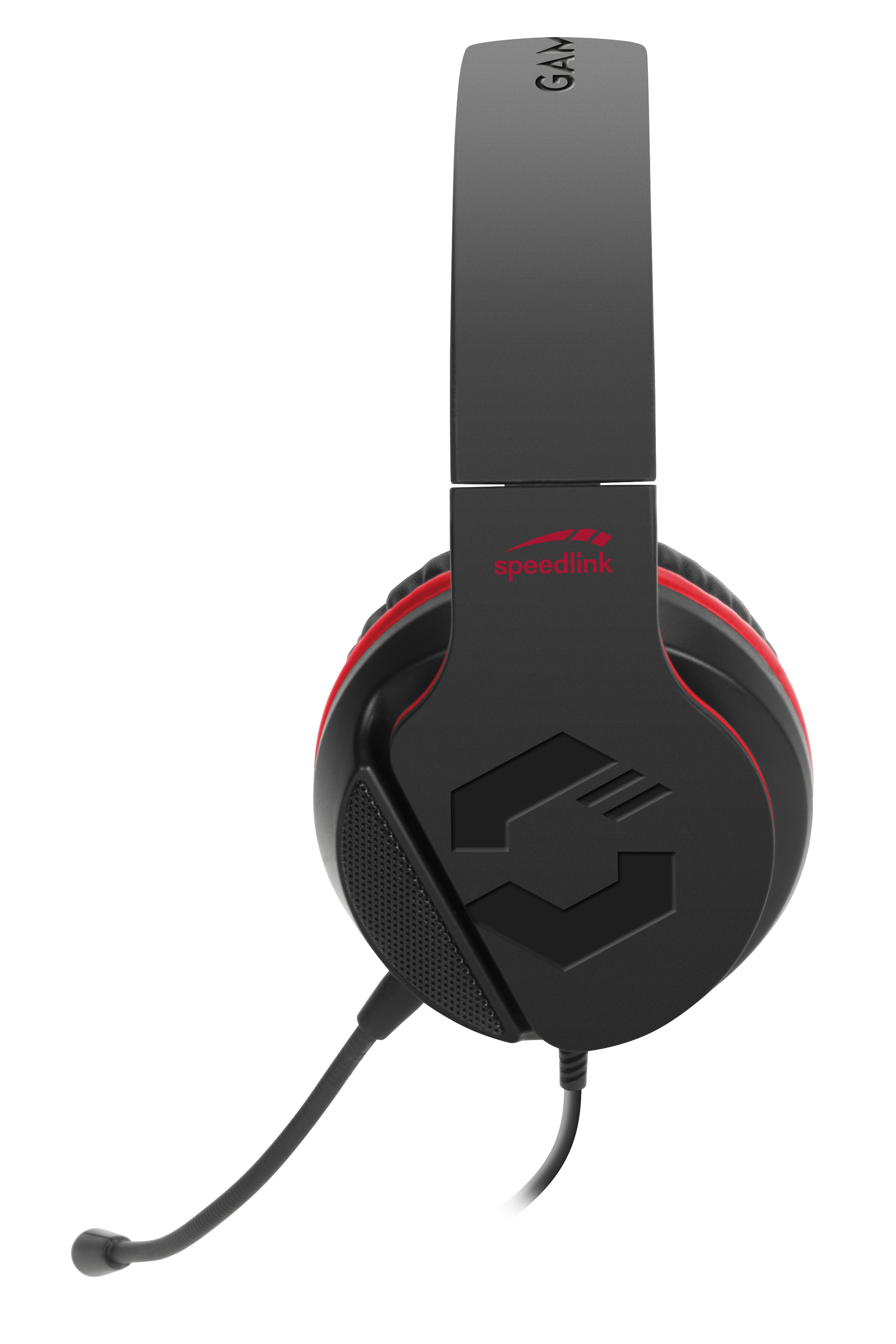 SPEEDLINK HADOW, Over-ear Gaming Headset Schwarz/Rot
