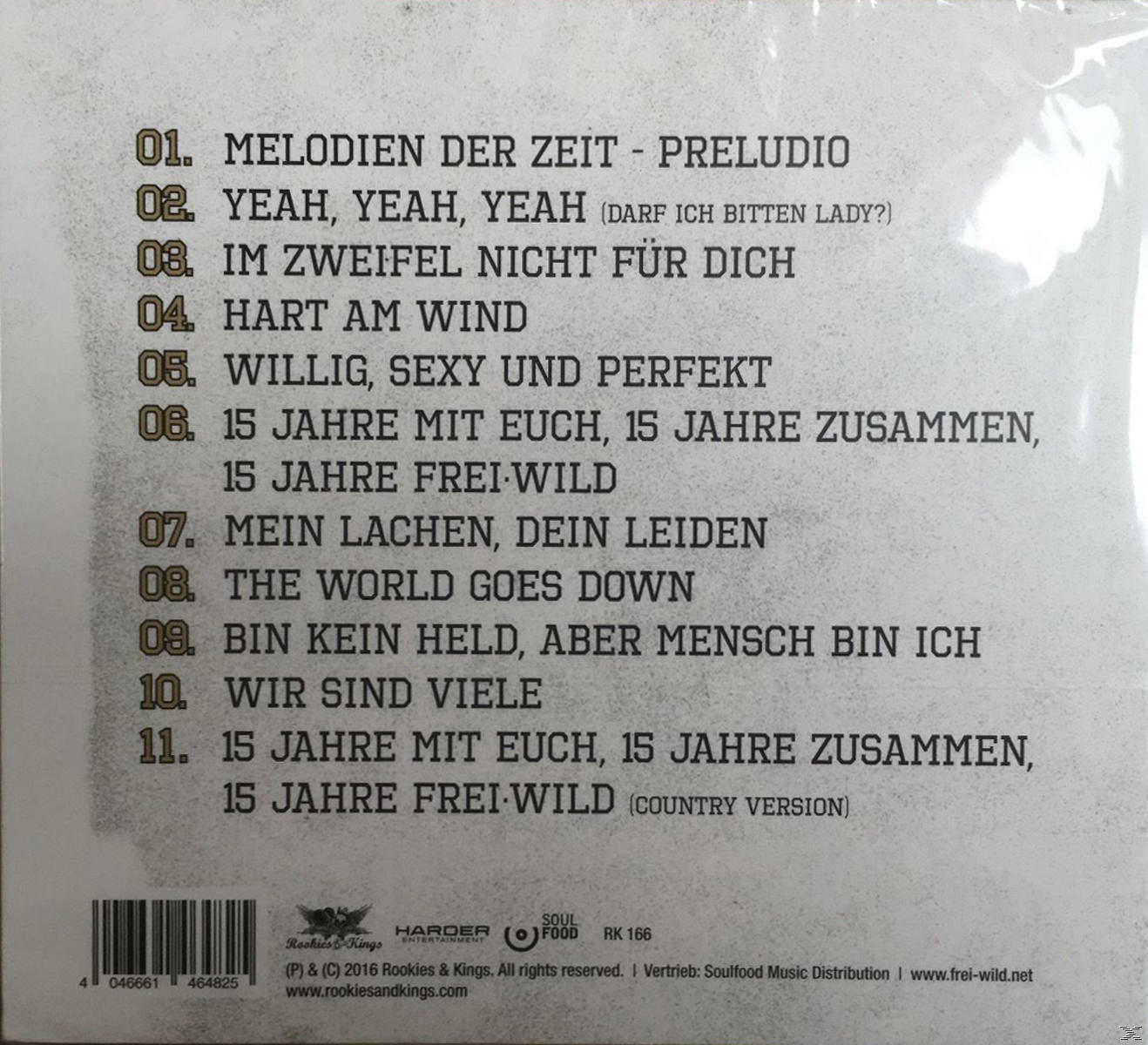 Frei.Wild - 15 Jahre Deutschrock & SKAndale  - (CD)