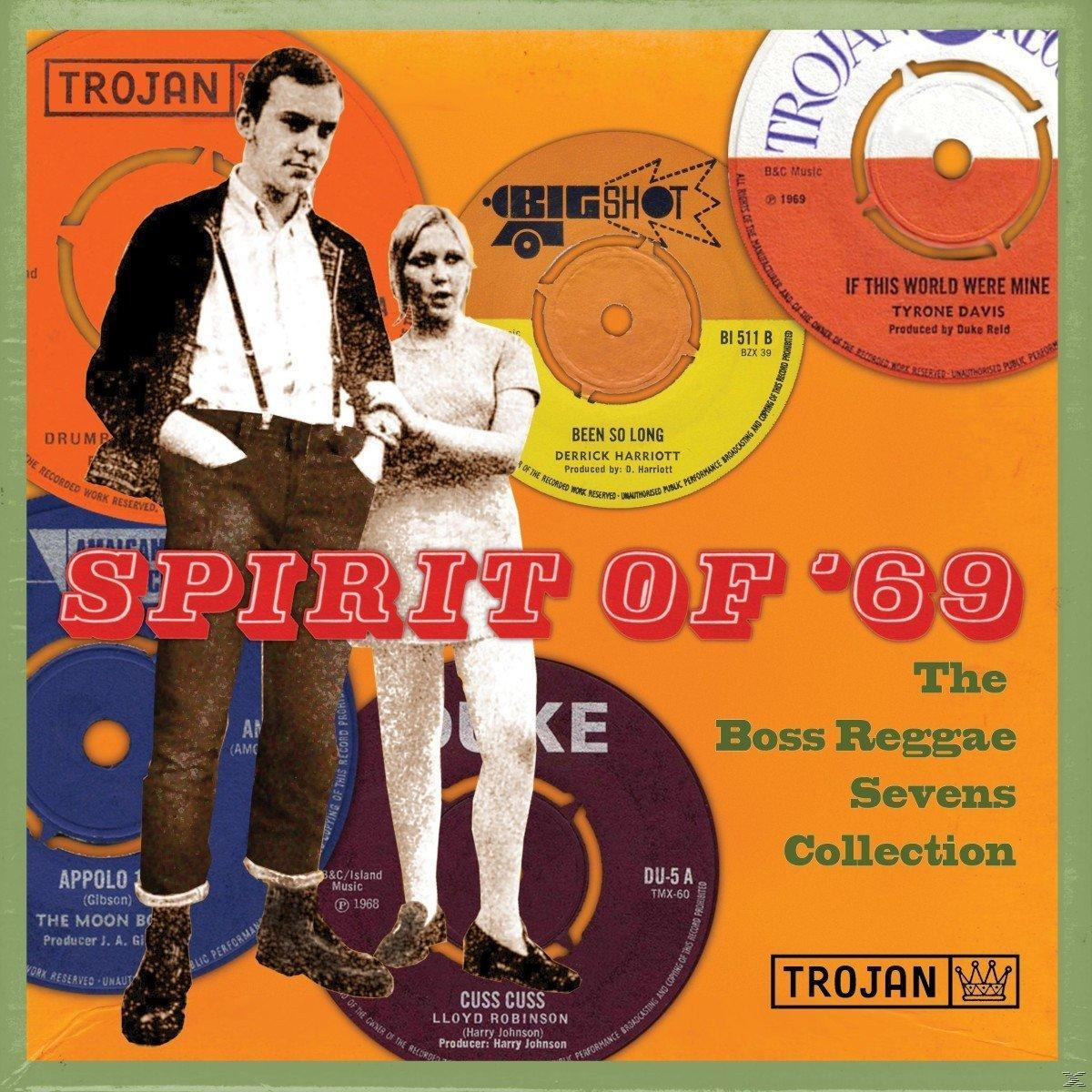 VARIOUS - Spirit Of \'69: - Coll./8x7\'\' (Vinyl) Sevens Reggae The Boss