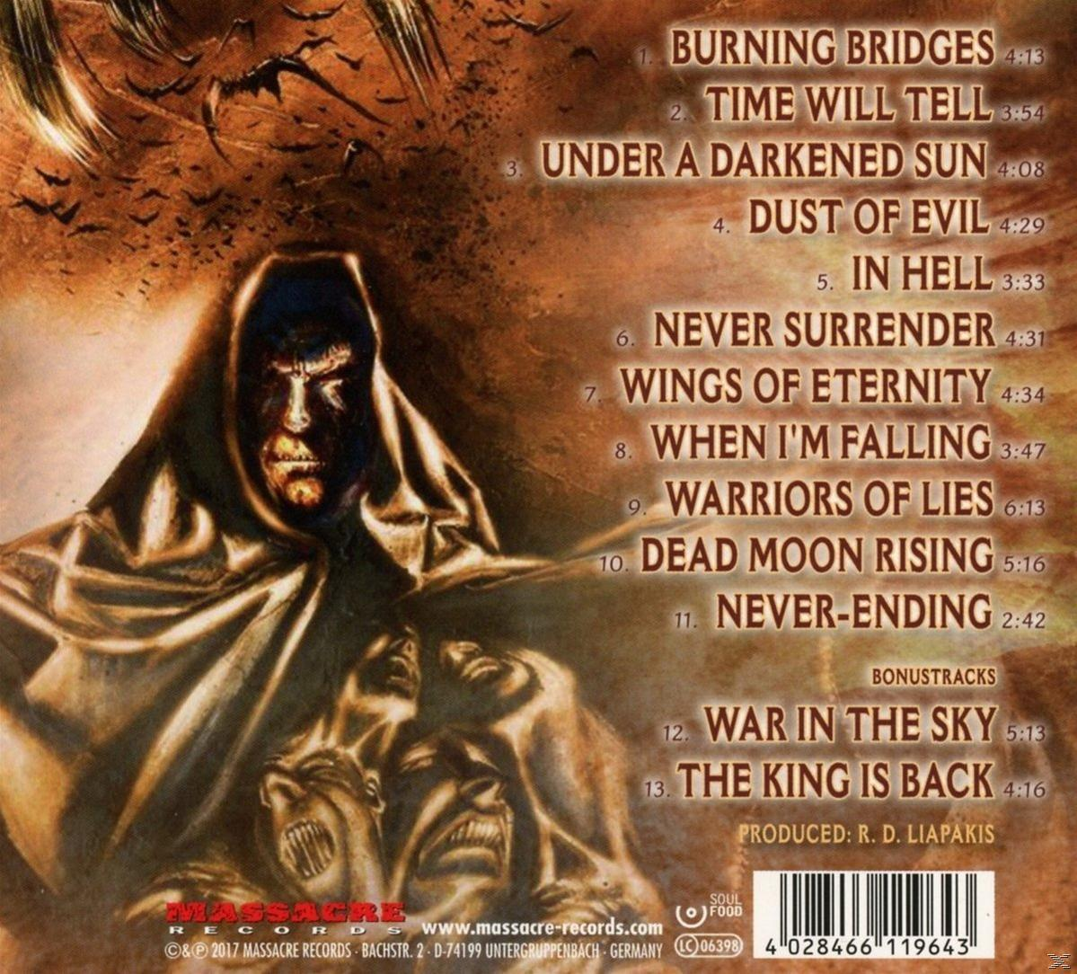 Mystic Prophecy - Never Ending (Re-Release)  - (CD)