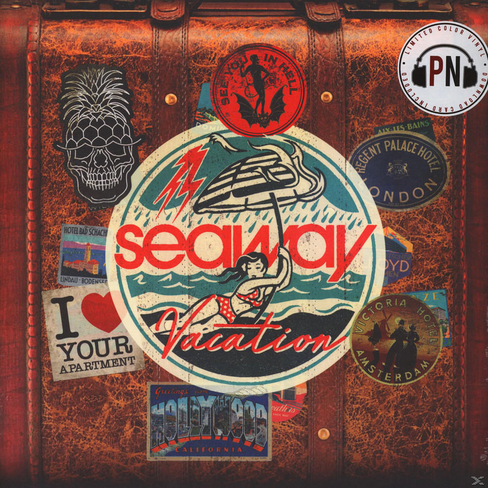 - Vacation Splatter) Seaway W/Red+Mint (Vinyl) - (Ltd.Clear