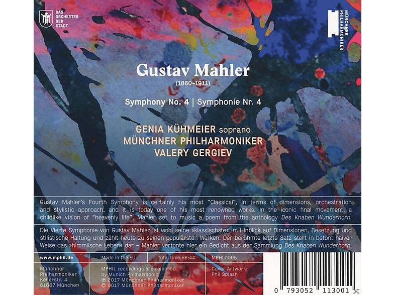 Thumbnail - Münchener Philharmoniker, Genia Kühmeier - Sinfonie 4 (CD)