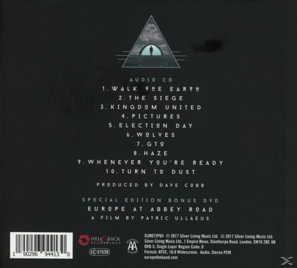 Europe - Walk The Earth (Special Edition)  - (CD + DVD Video)
