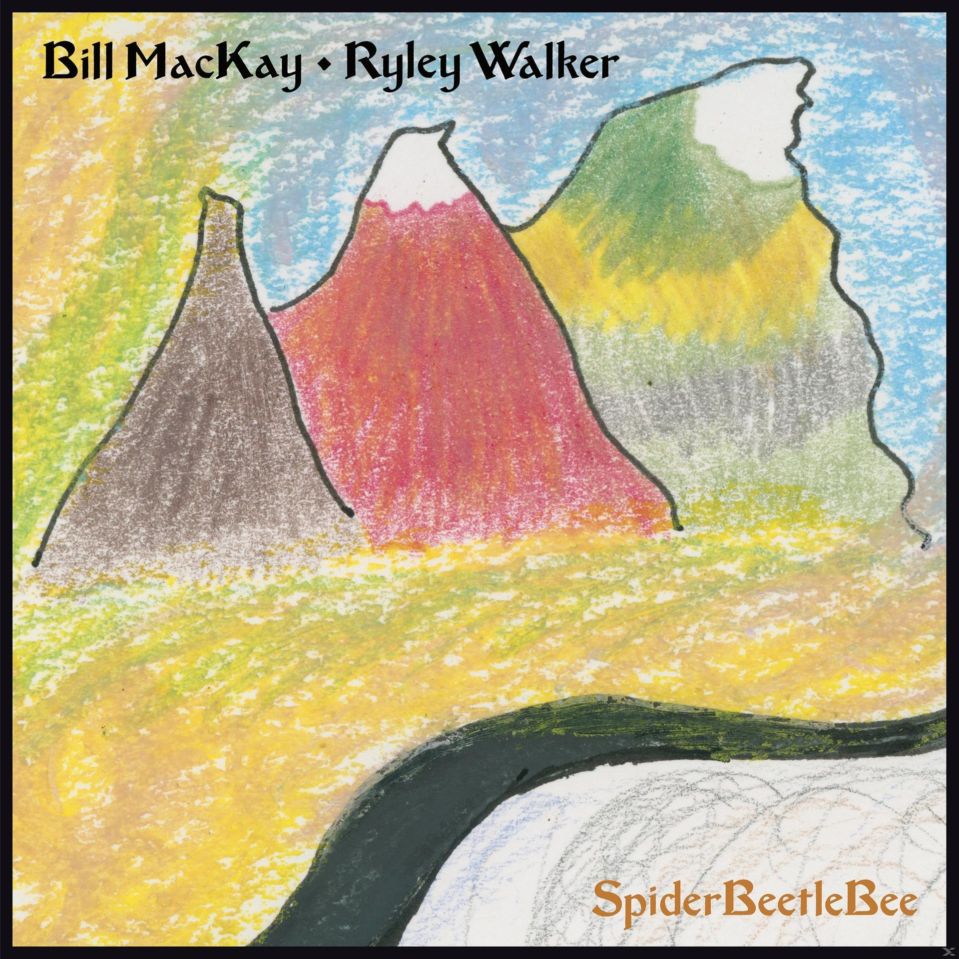 Bill Mackay & Riley Walker - SpiderBeetleBee  - (CD)