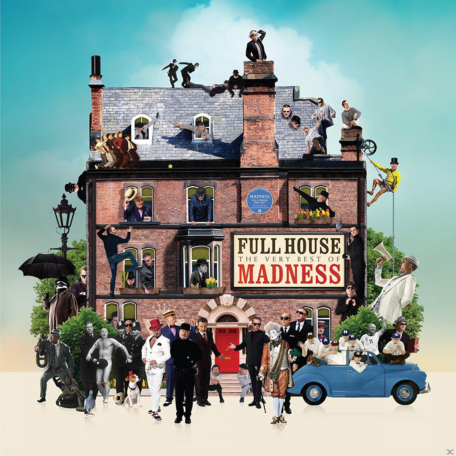 Albumcover mit zahlreichen Menschen in und um ein Haus. Der Albumtitel lautet 'Full House'.