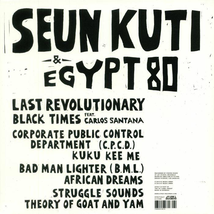 Seun & Egypt 80 Kuti - Black Times  - (LP + Download)