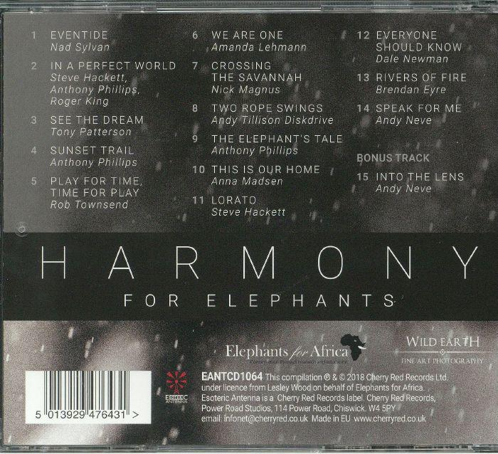 VARIOUS - Harmony For Elephants  - (CD)