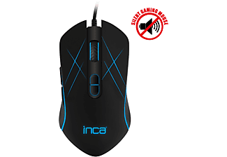 INCA IMG-339 Chasca 6 Led RGB Sessiz Oyuncu Mouse Siyah